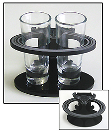 Cow Skull, Tequila Sampler Tray